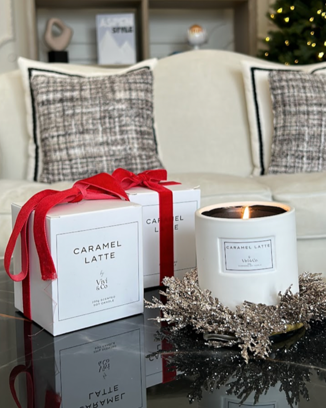 Vivi & Co Caramel Latte Candle