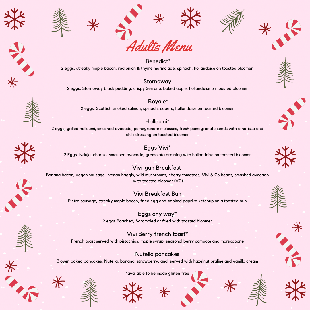 Breakfast with Santa Sunday 14th December