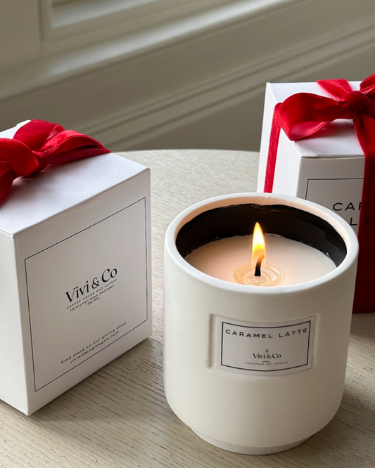Vivi & Co Caramel Latte Candle